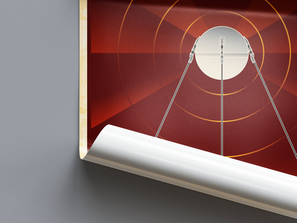 Sputnik 1 (Pop) Poster