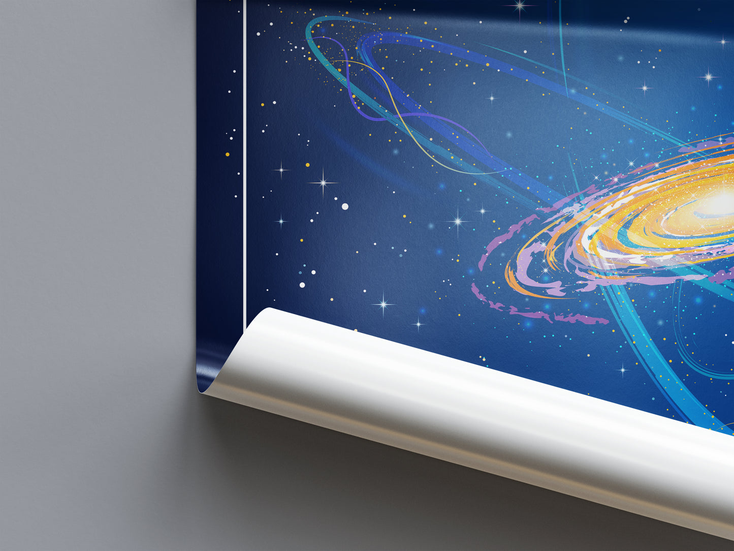 Cosmos. Stellar Streams (Interstellar Wilderness Reserve Bureau Series) Poster