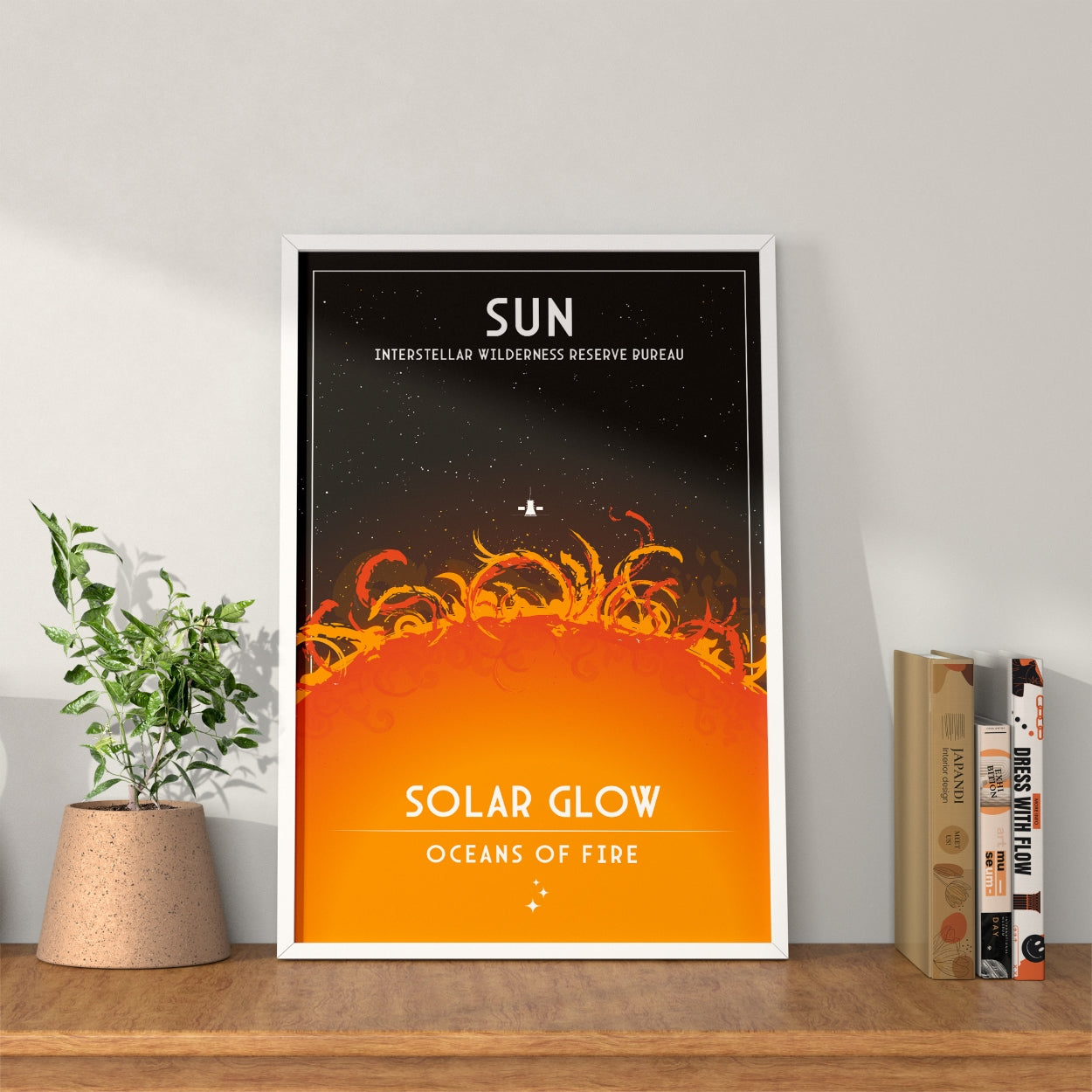 Sun. Oceans of Fire (Interstellar Wilderness Reserve Bureau Series) Poster