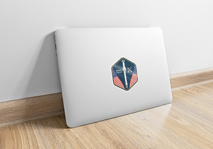 SpaceX Starship Heritage Badge - Sticker