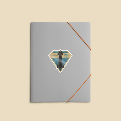 SpaceX-Starship: Dare. Unite. Explore - Sticker