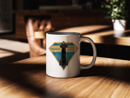 SpaceX-Starship: Dare. Unite. Explore - Mug