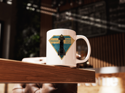SpaceX-Starship: Dare. Unite. Explore - Mug