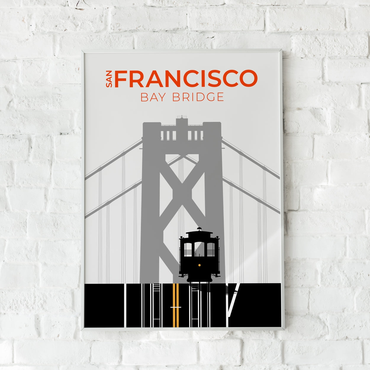 San Francisco Bay Bridge Poster