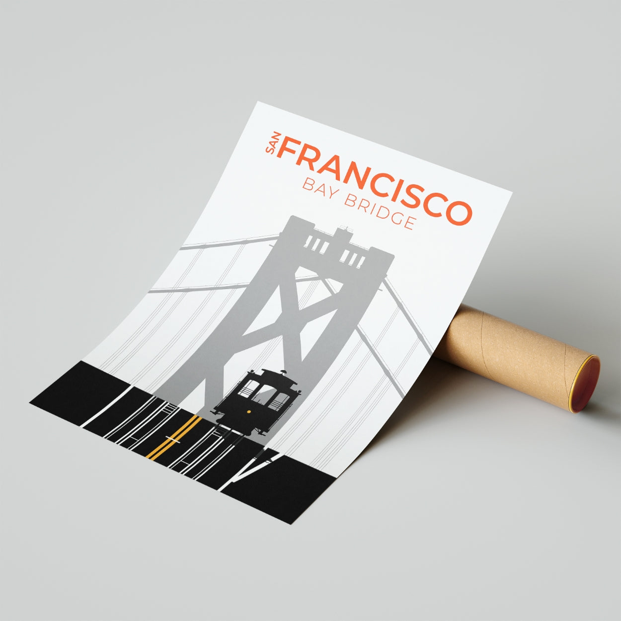 San Francisco Bay Bridge Poster