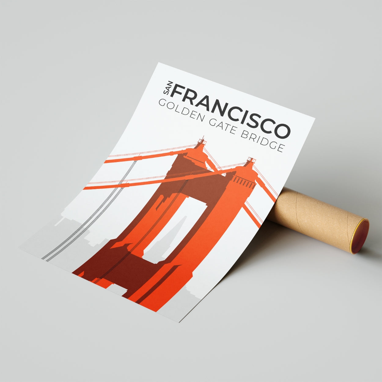 San Francisco Golden Gate Bridge Poster