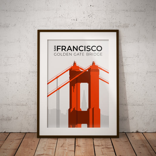San Francisco Golden Gate Bridge Poster