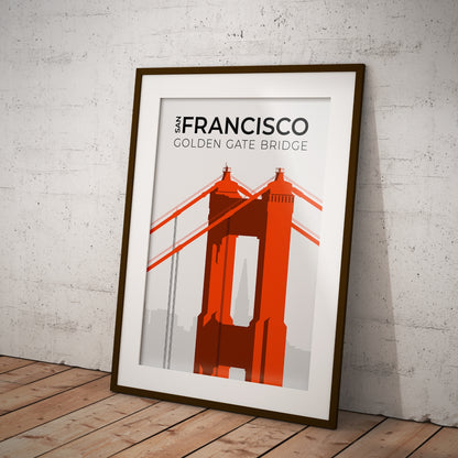 San Francisco Golden Gate Bridge Poster