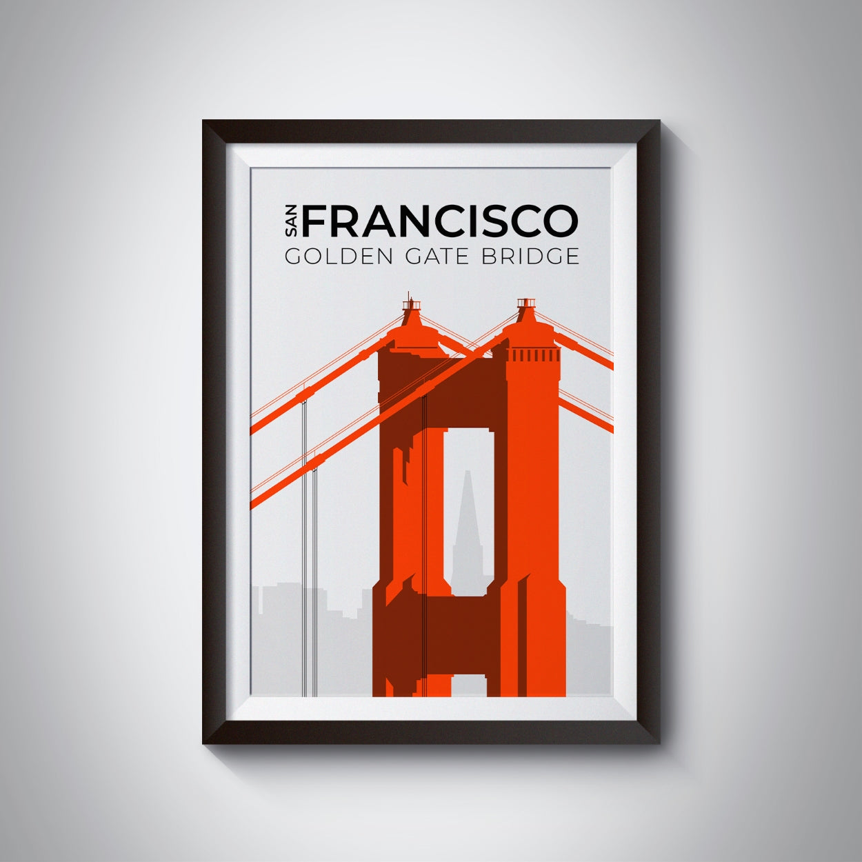 San Francisco Golden Gate Bridge Poster