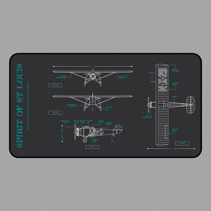 Spirit of St. Louis Desk Mat