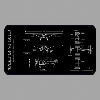 Spirit of St. Louis Desk Mat