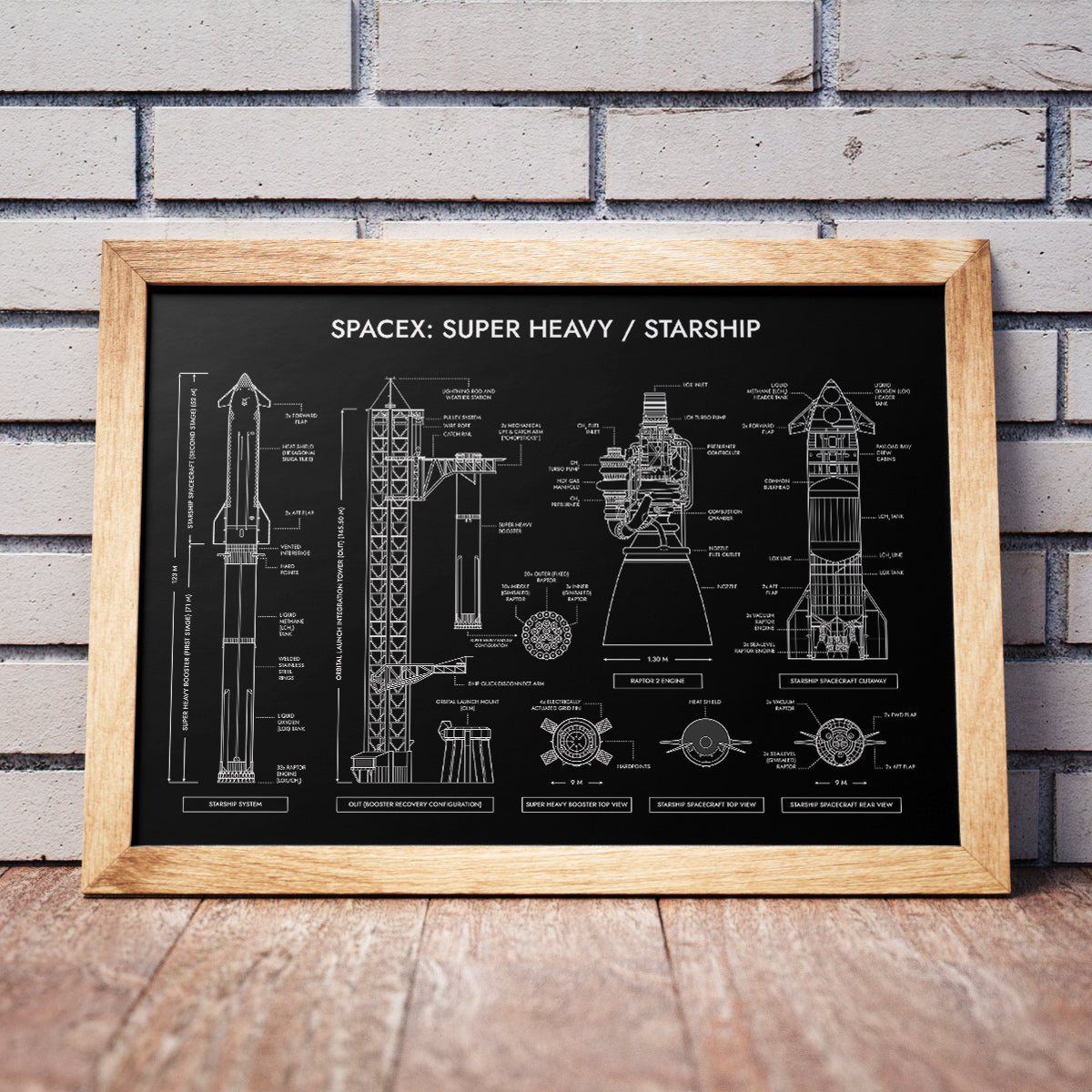SpaceX: Starship System Poster