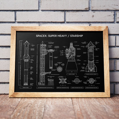 SpaceX: Starship System Poster