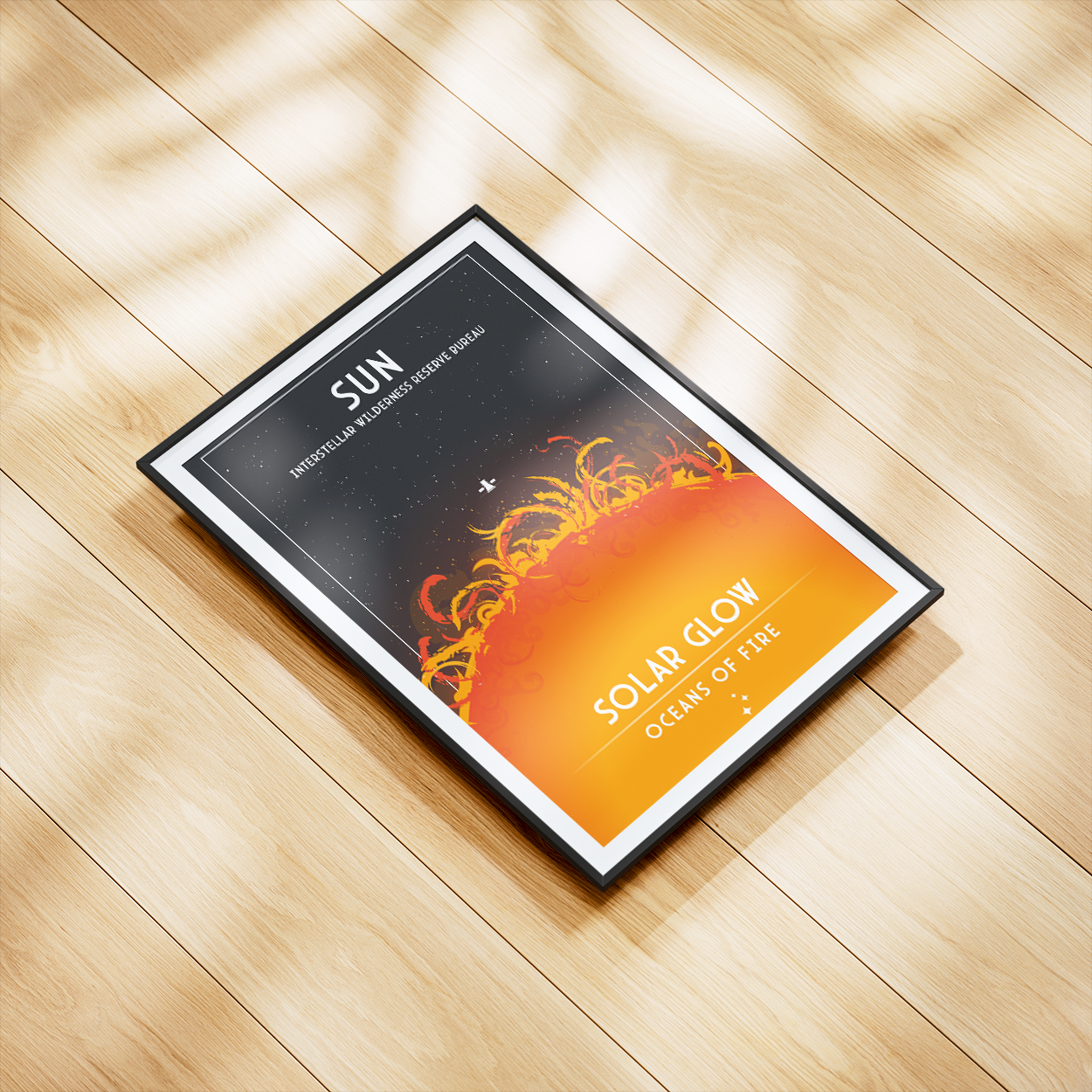 Sun. Oceans of Fire (Interstellar Wilderness Reserve Bureau Series) Poster