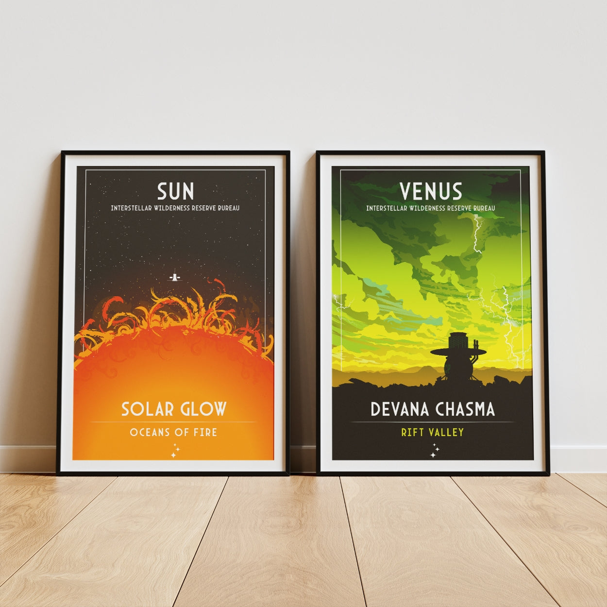 Venus. Devana Chasma (Interstellar Wilderness Reserve Bureau Series) Poster