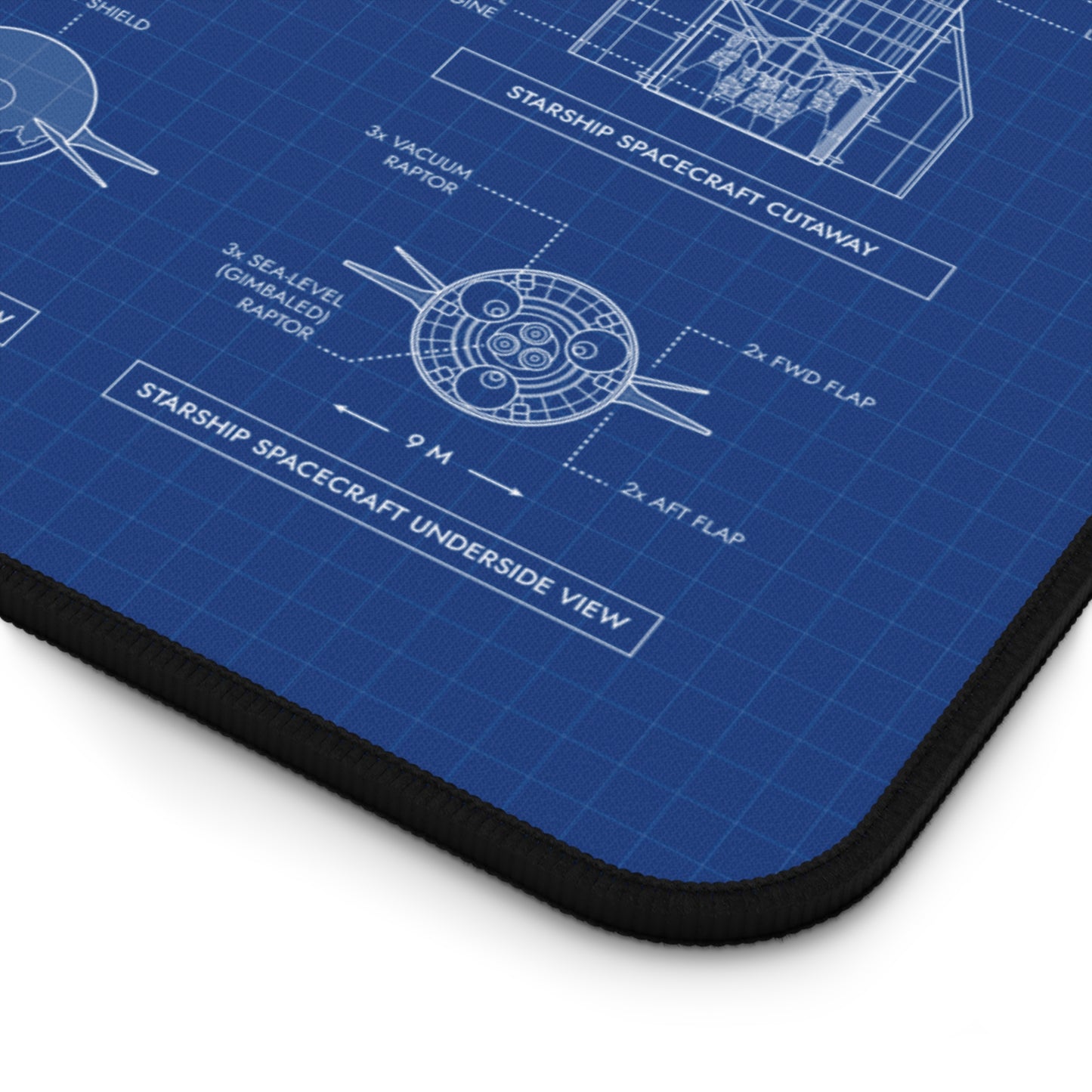 SPACEX Super Heavy Starship Desk Mat