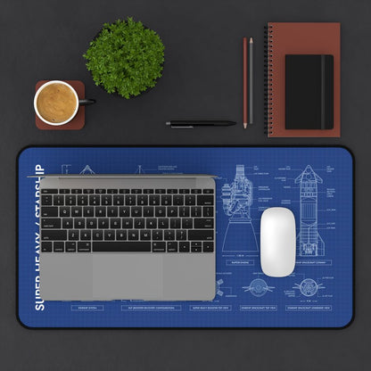 SPACEX Super Heavy Starship Desk Mat