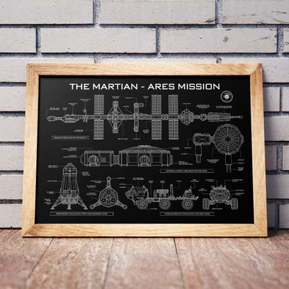 The Martian. Ares Mission Poster