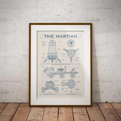 The Martian Vertical Poster