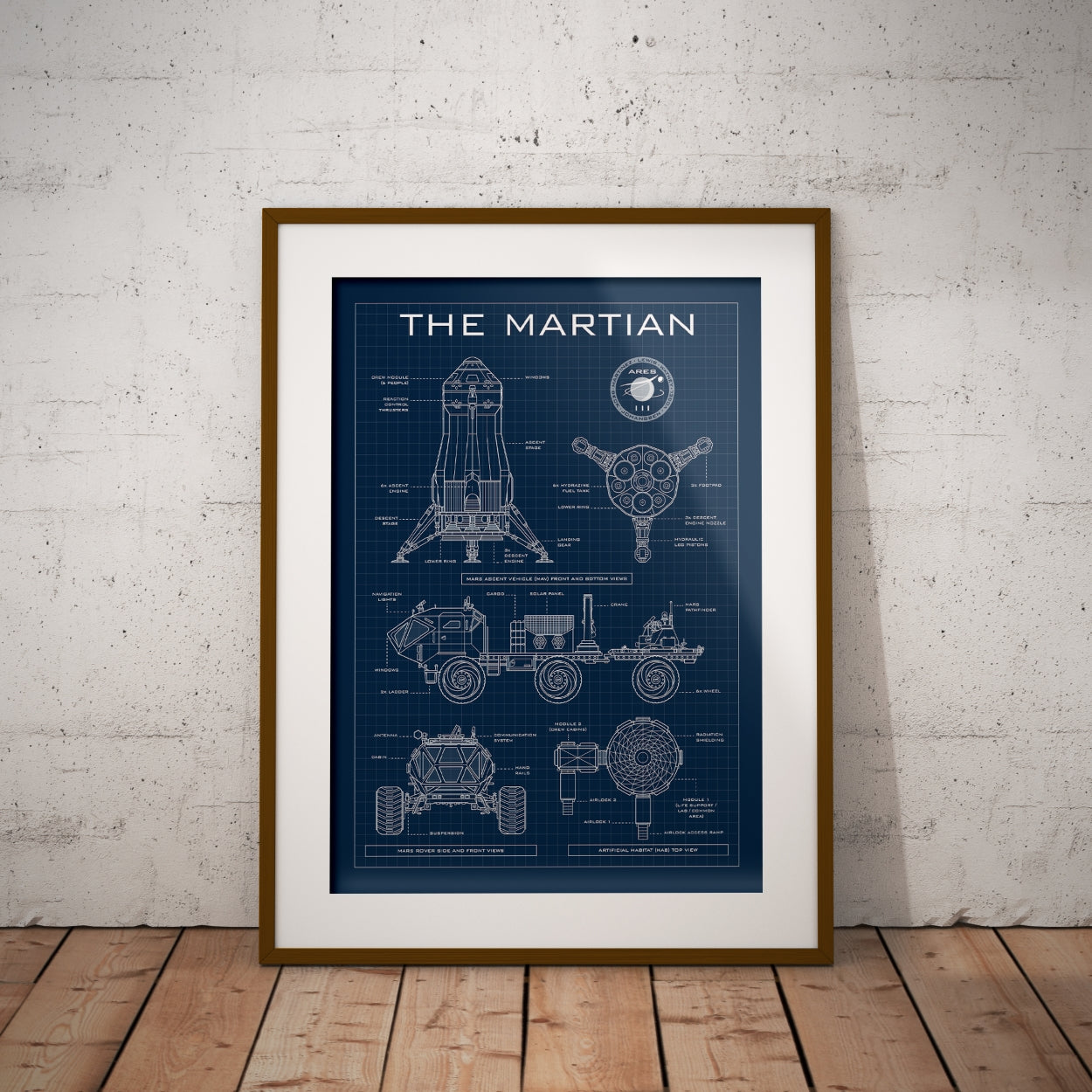 The Martian Vertical Poster