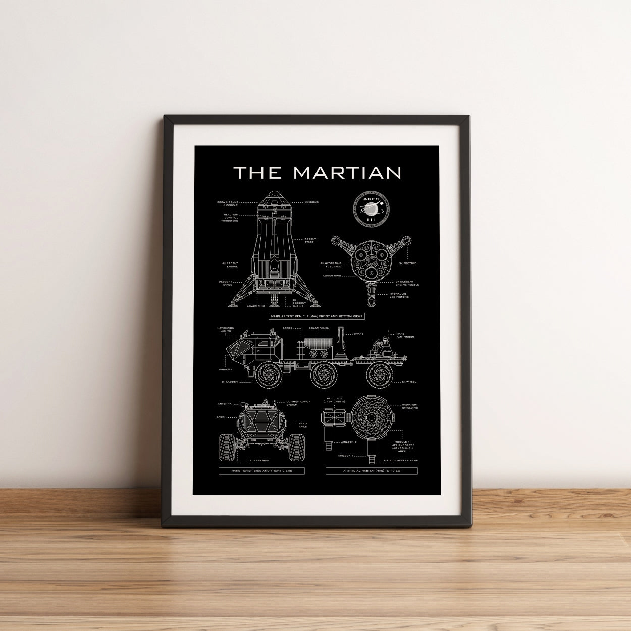 The Martian Vertical Poster