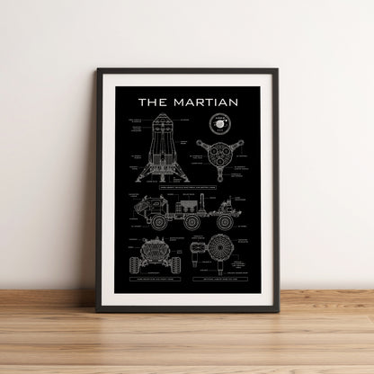 The Martian Vertical Poster