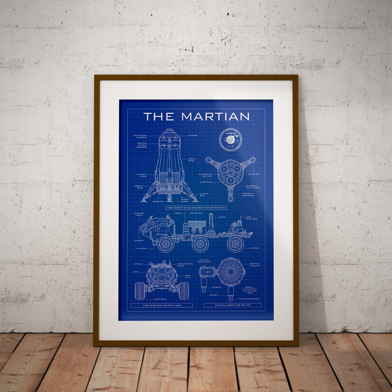 The Martian Vertical Poster