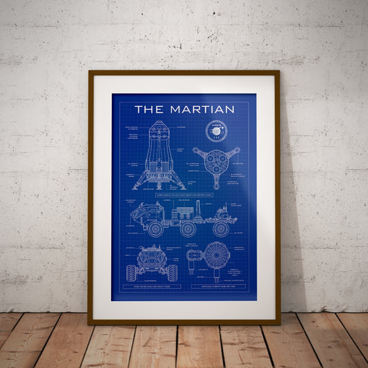 The Martian Vertical Poster