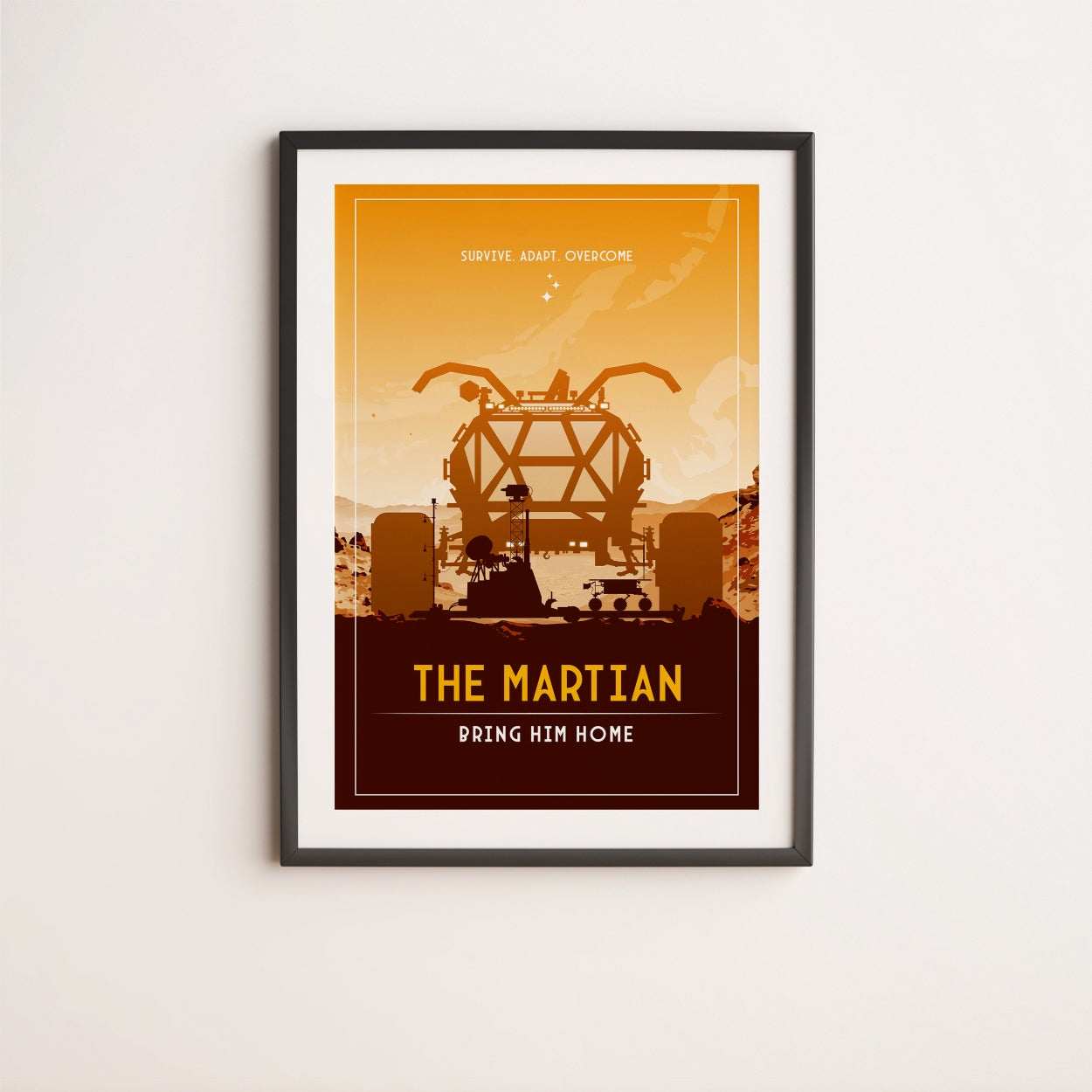 The Martian. Bring him Home (Pop) Poster