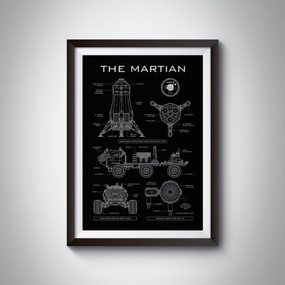 The Martian Vertical Poster
