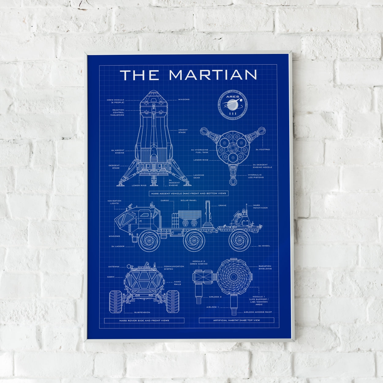 The Martian Vertical Poster