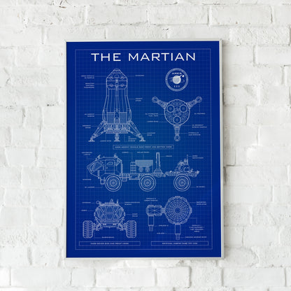 The Martian Vertical Poster
