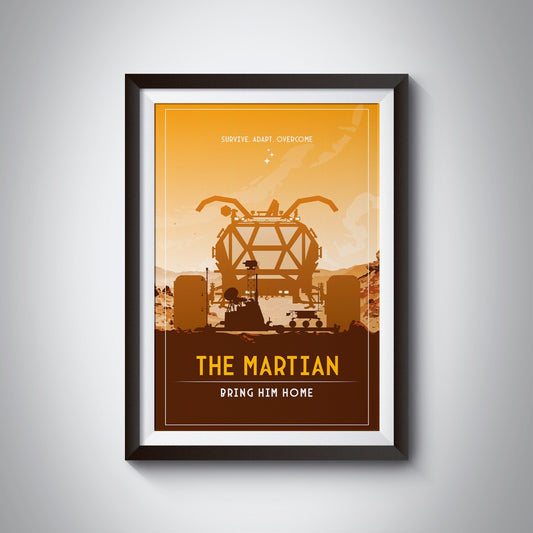 The Martian. Bring him Home (Pop) Poster