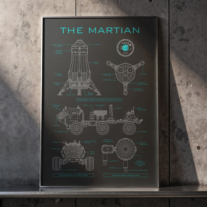 The Martian Vertical Poster