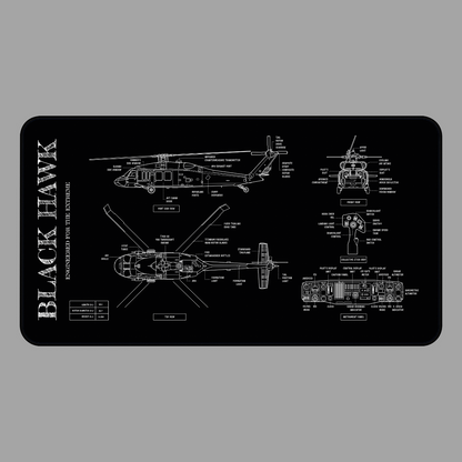 Black Hawk Desk Mat