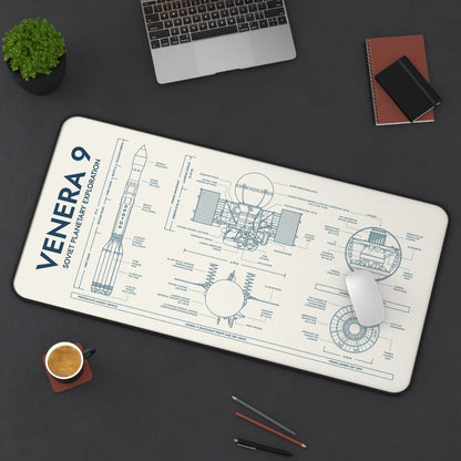 Venera 9 Spacecraft Desk Mat
