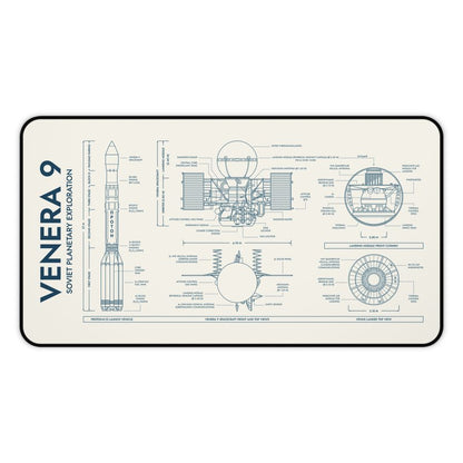 Venera 9 Spacecraft Desk Mat