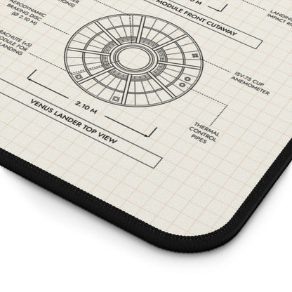Venera 9 Spacecraft Desk Mat