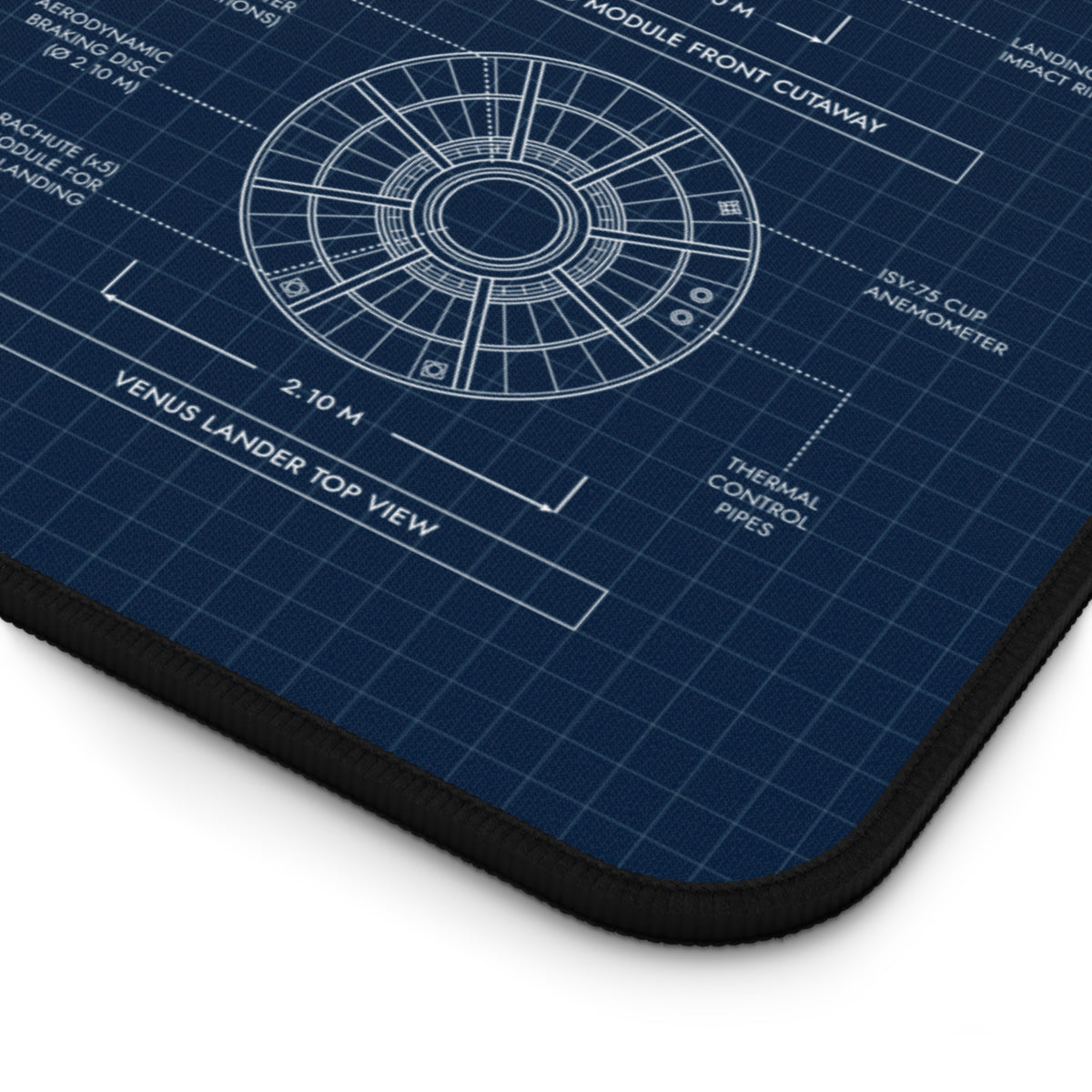 Venera 9 Spacecraft Desk Mat