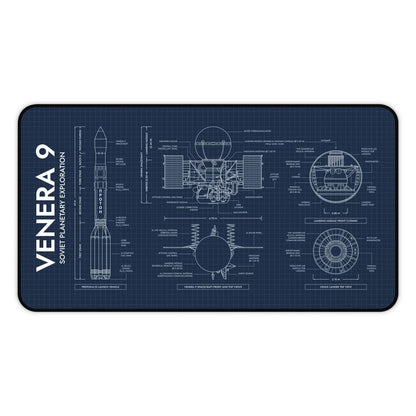 Venera 9 Spacecraft Desk Mat