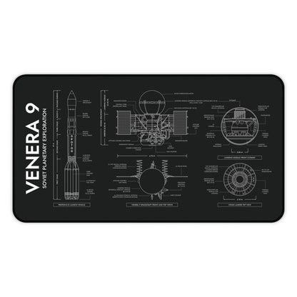 Venera 9 Spacecraft Desk Mat