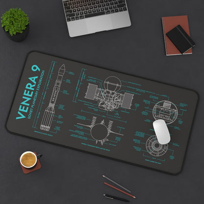Venera 9 Spacecraft Desk Mat