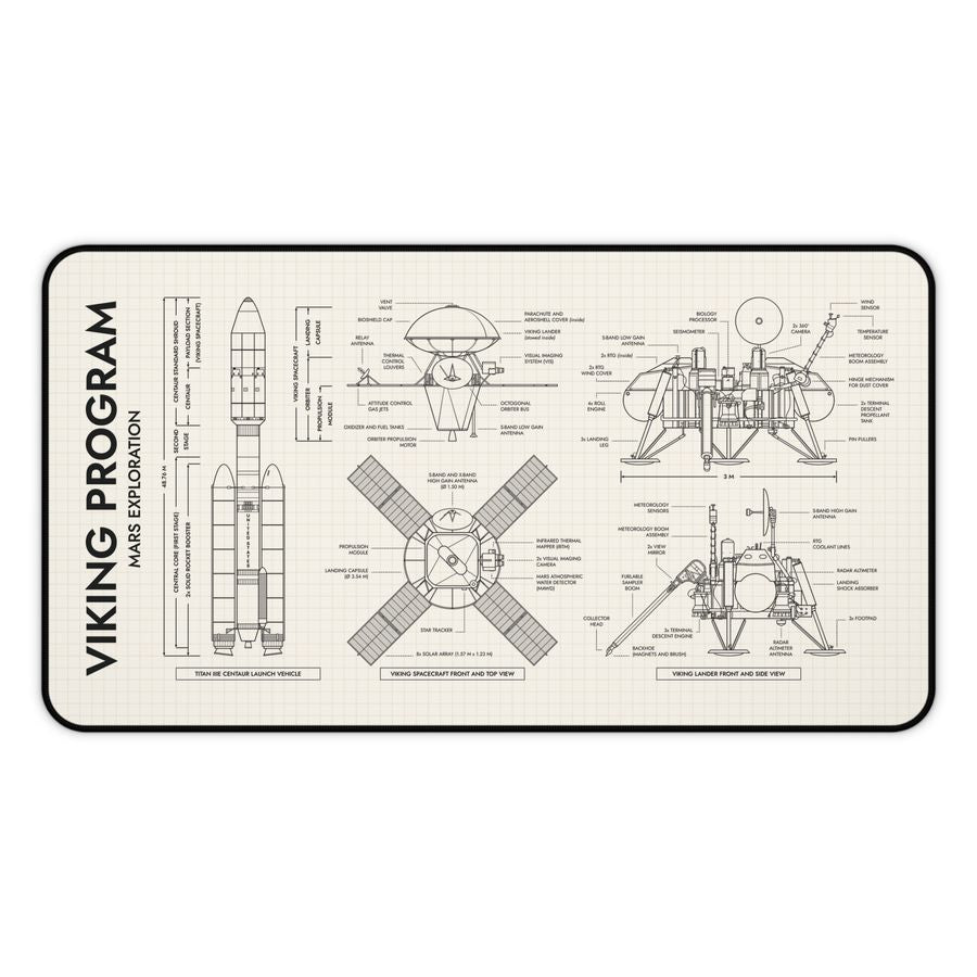 Viking Spacecraft Desk Mat