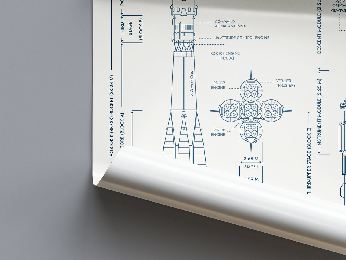 Vostok 1 Poster