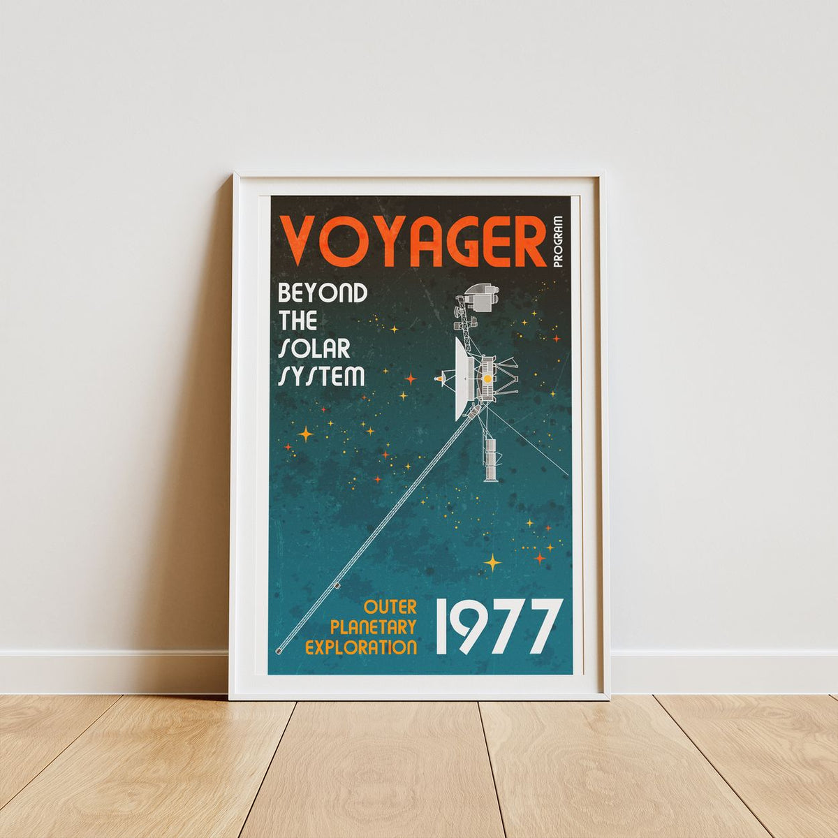 Voyager (Retro) Poster
