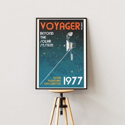 Voyager (Retro) Poster