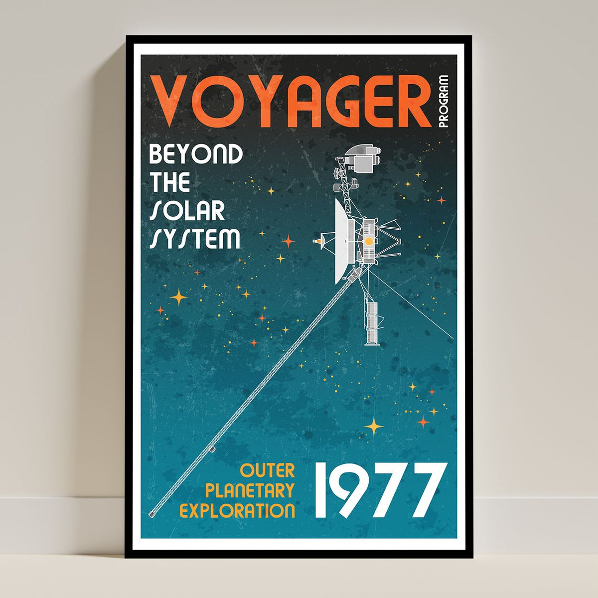 Voyager (Retro) Poster