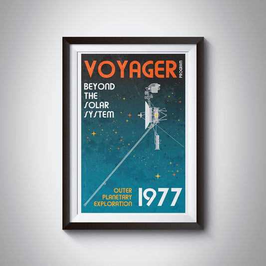 Voyager (Retro) Poster