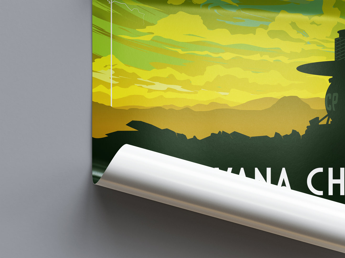 Venus. Devana Chasma (Interstellar Wilderness Reserve Bureau Series) Poster
