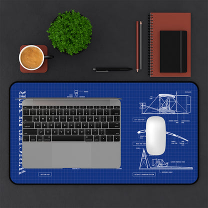 Wright Flying Machine Desk Mat